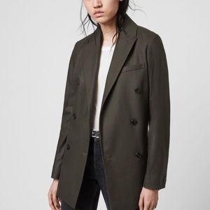All Saints Astrid Cashmere Blend Blazer
